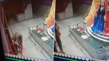 Viral Video: मंदिरात लक्ष्मी मातेचा आशिर्वाद घेत चोरांचा दानपेटीवर डल्ला, सोशल मिडीयावर व्हिडिओची जोरदार चर्चा